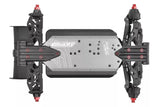 Team Corally Punisher 10 XL4S Brushless Monster Truck - Red [C - 00292 - R] - Hobbytech Toys