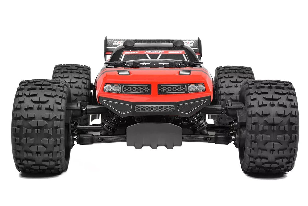 Team Corally Punisher 10 XL4S Brushless Monster Truck - Red [C - 00292 - R] - Hobbytech Toys