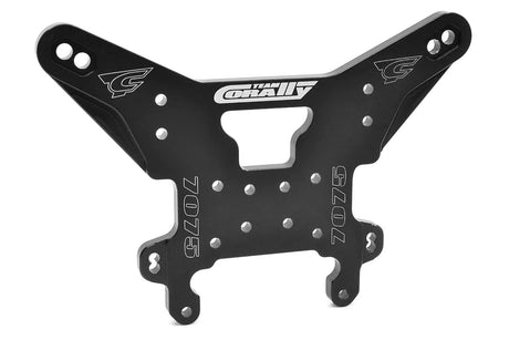 Team Corally Shock Tower - Asuga XLR - Rear - Swiss Made 7075 T6 - 5mm - Hard Anodised [C - 00180 - 1123] - Hobbytech Toys