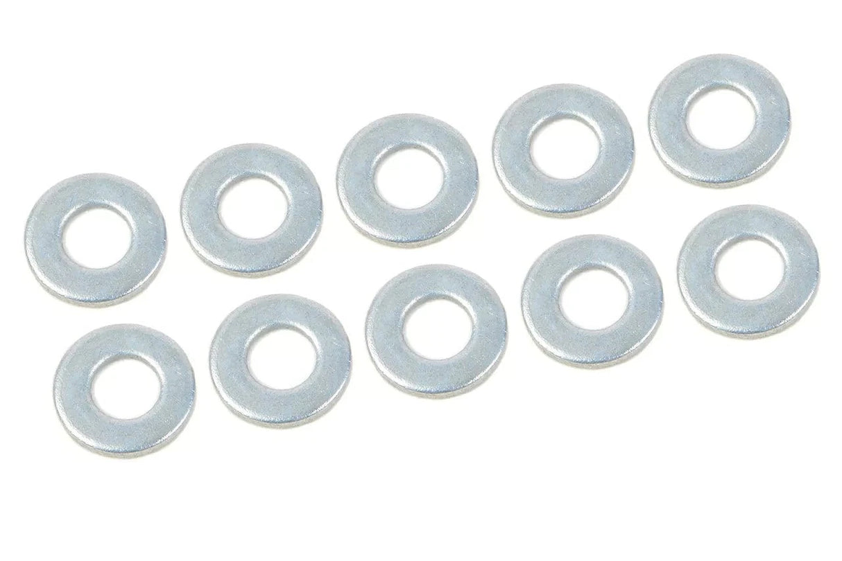 Team Corally Shock Washer - 2.5x6x0.5mm - Steel - 10 pcs [C - 00180 - 190] - Hobbytech Toys