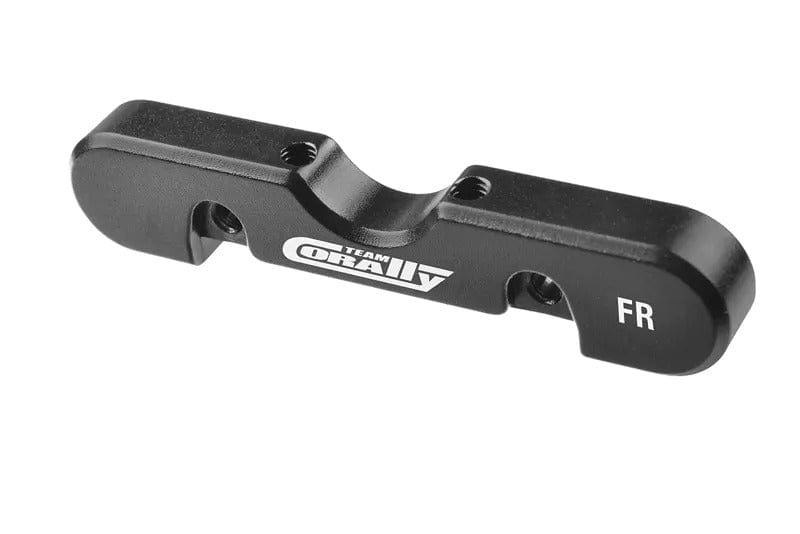 Team Corally Suspension Arm Mount HD - FR - RE - 8mm - Aluminum - Black - 1 pc [C - 00180 - 872] - Hobbytech Toys
