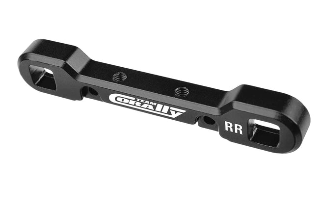 Team Corally Suspension Arm Mount HD - RE-RE - 8mm - Aluminum - Black - 1 pc [C-00180-873]