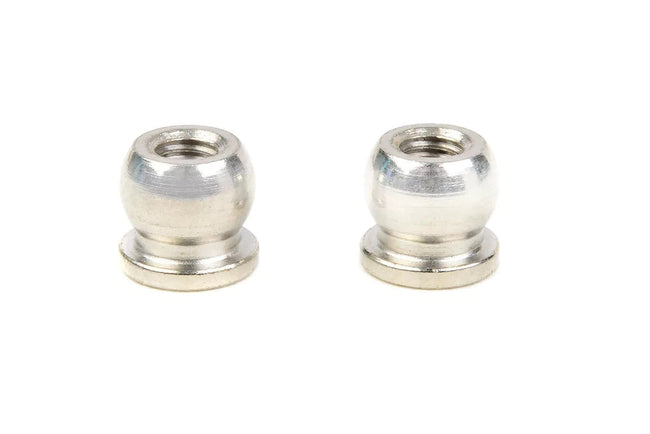 Team Corally Threaded Ball - 6mm - Steel - 2 pcs [C-00180-171]