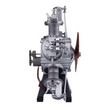 Teching 5 Cylinder Radial Metal Model Engine Assembly Kit - Hobbytech Toys