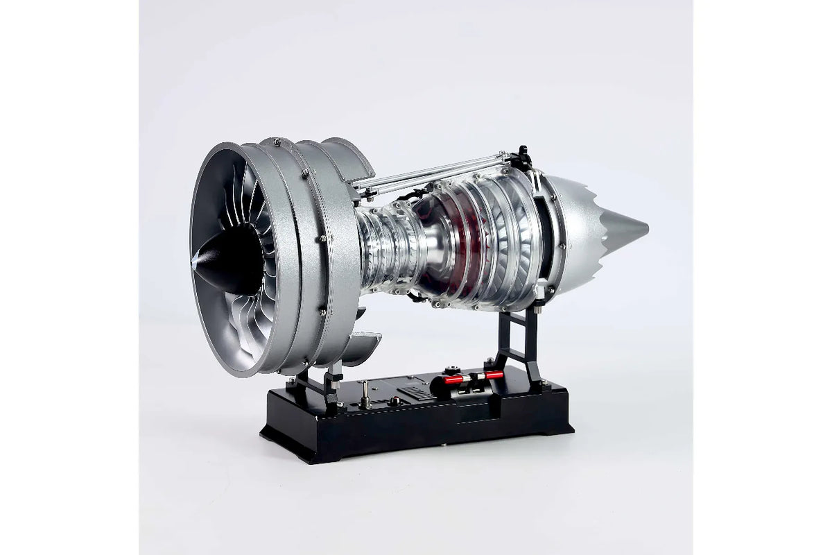 Teching Civil Mini Turbofan Metal Engine Model Kit [DM121]