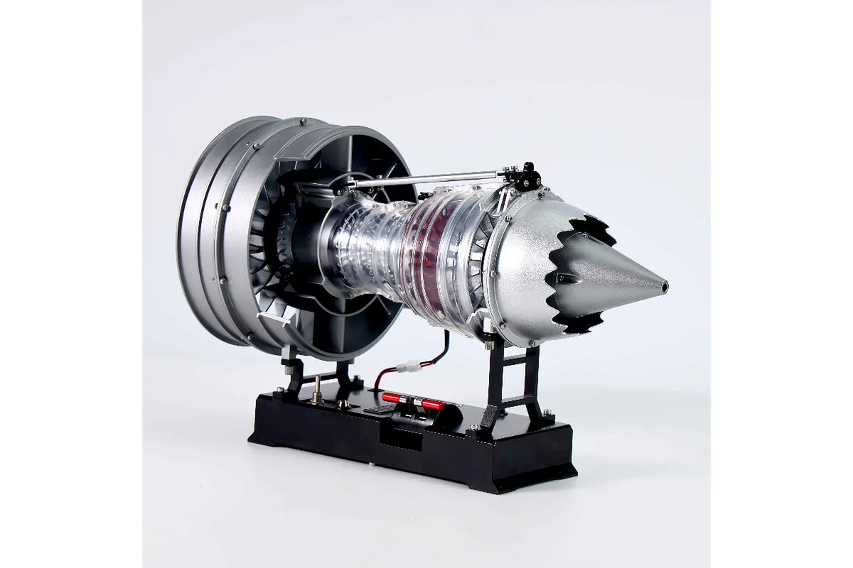 Teching Civil Mini Turbofan Metal Engine Model Kit [DM121]