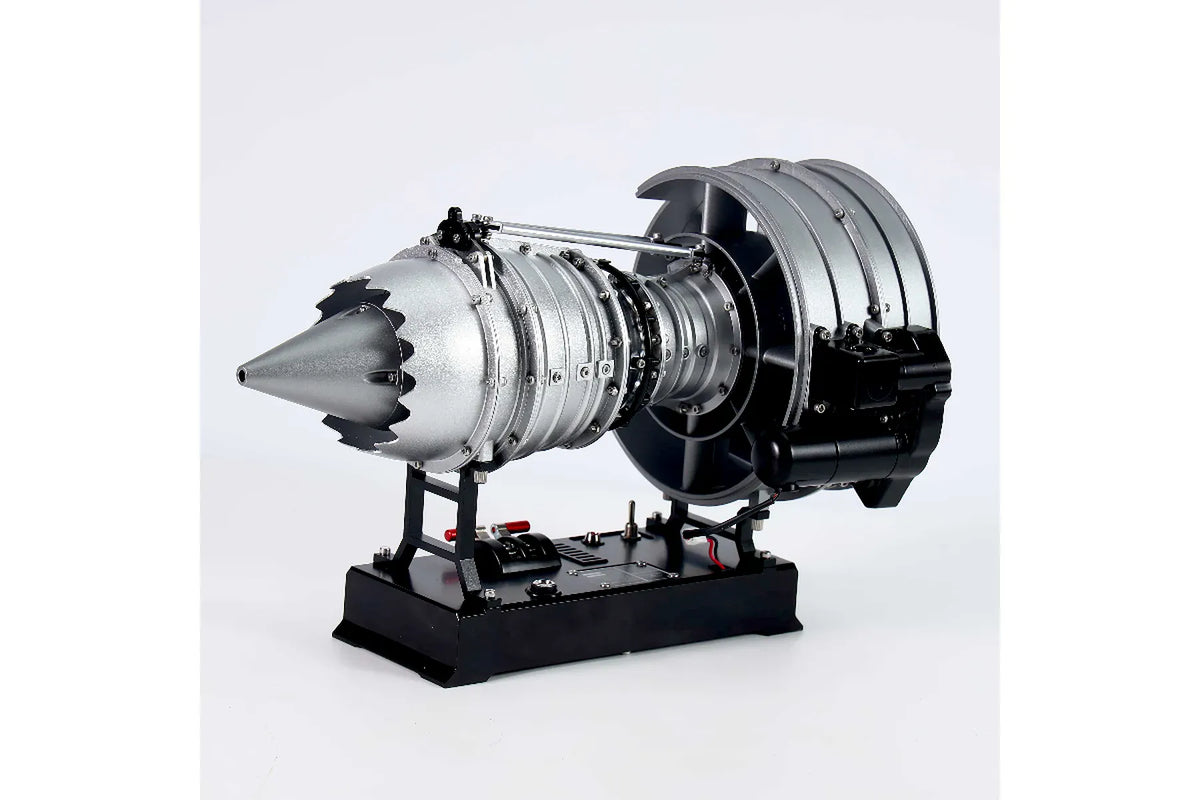 Teching Civil Mini Turbofan Metal Engine Model Kit [DM121]