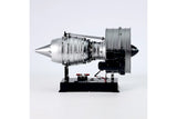 Teching Civil Mini Turbofan Metal Engine Model Kit [DM121]