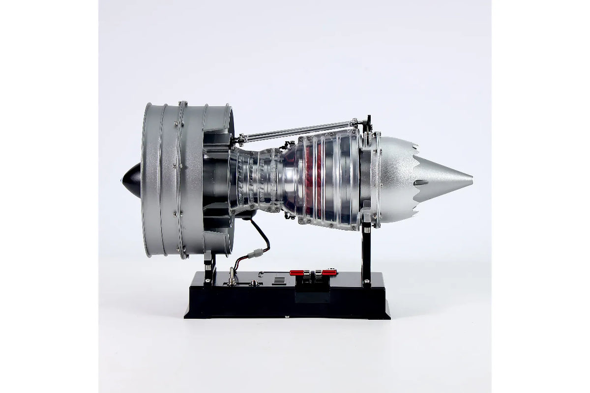 Teching Civil Mini Turbofan Metal Engine Model Kit [DM121]