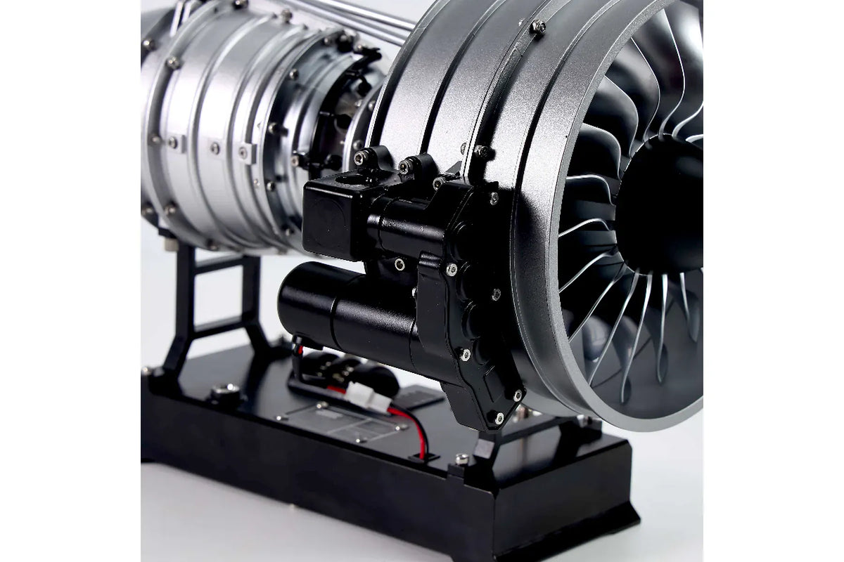 Teching Civil Mini Turbofan Metal Engine Model Kit [DM121]