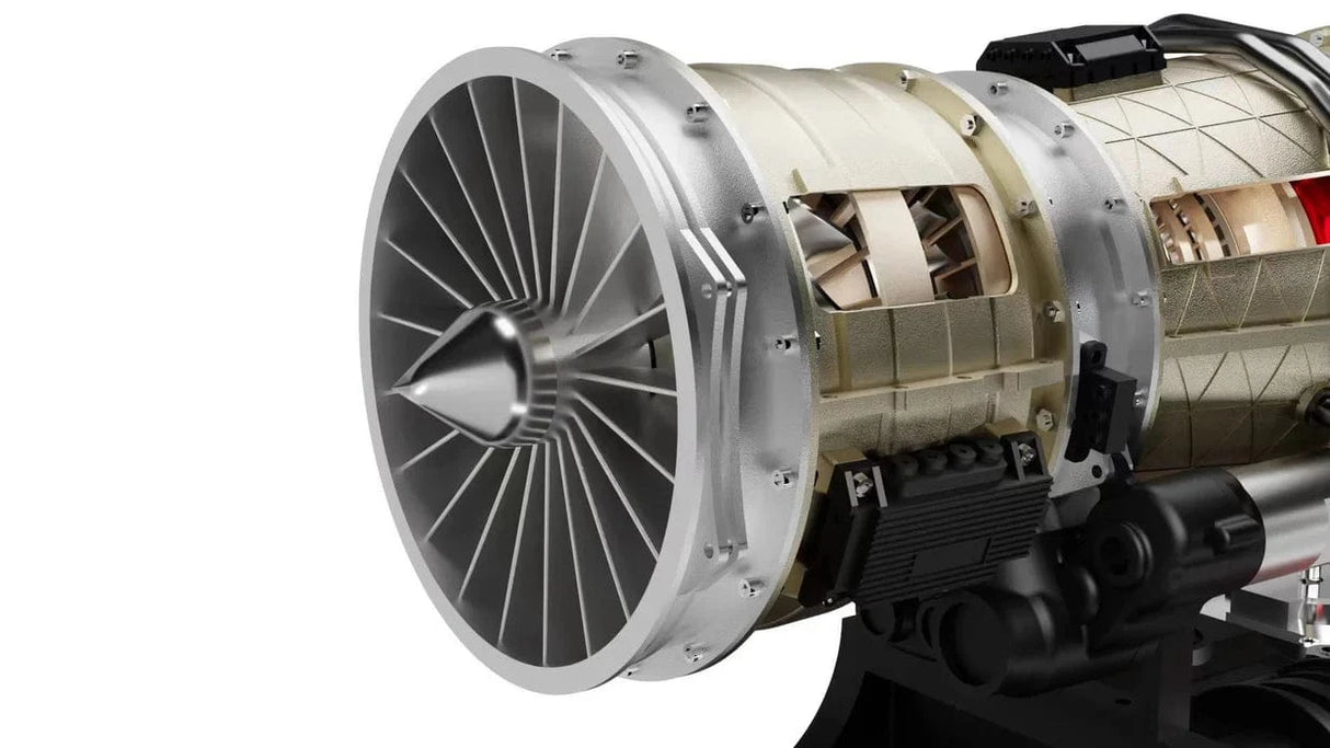 Teching Turbofan Metal Engine Model Kit [DM135]