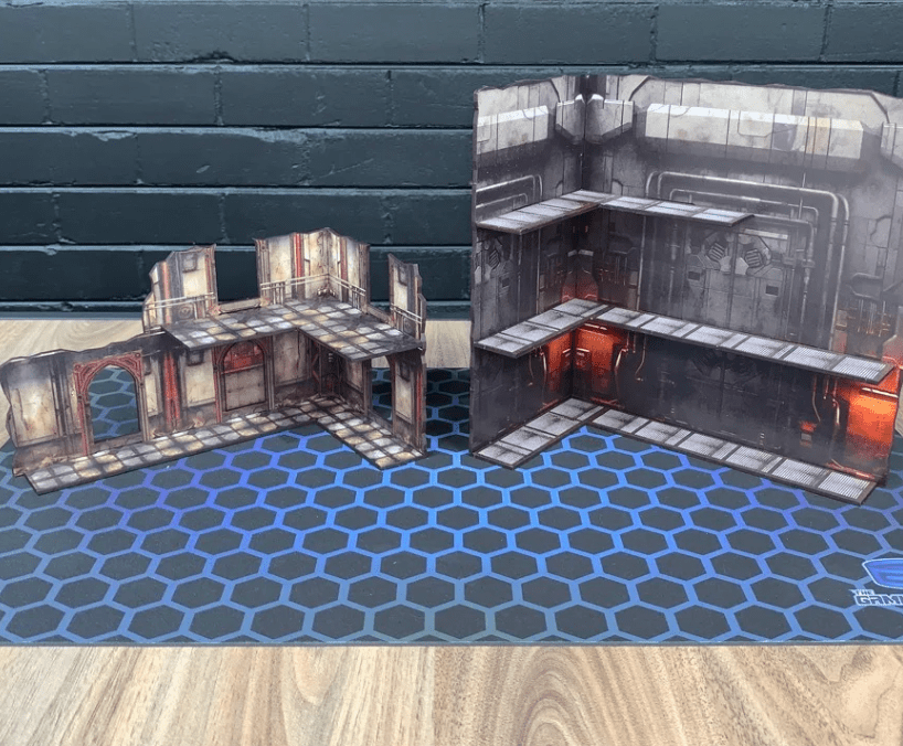 Terrain: DTT - WTC 2023 Medium Terrain Set Industrial - Hobbytech Toys