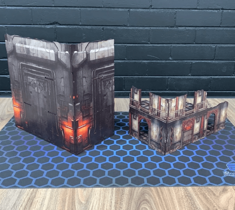 Terrain: DTT - WTC 2023 Medium Terrain Set Industrial - Hobbytech Toys