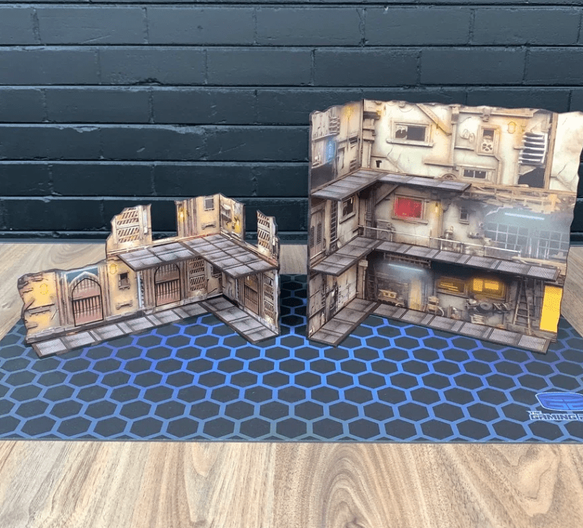 Terrain: DTT - WTC 2023 Medium Terrain Set Underhive - Hobbytech Toys