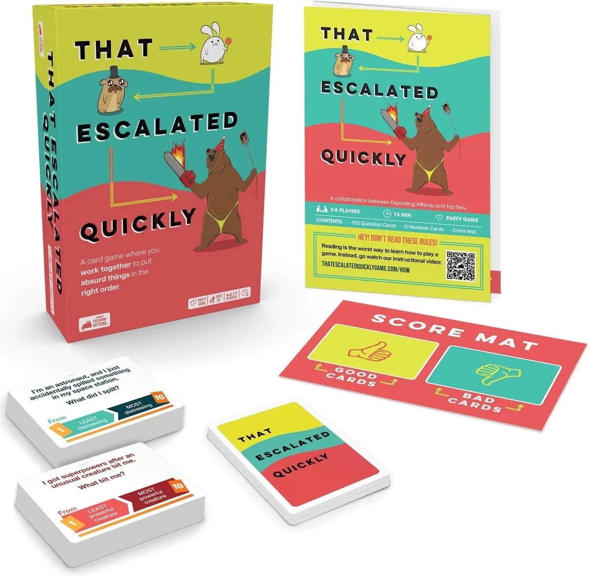That Escalated Quickly by Exploding Kittens - Hobbytech Toys