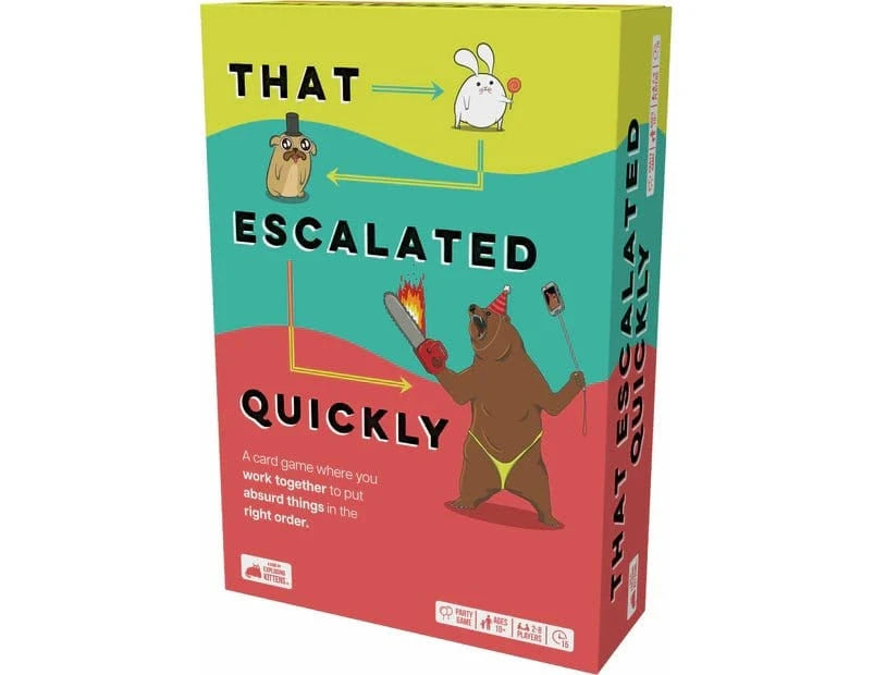 That Escalated Quickly by Exploding Kittens - Hobbytech Toys