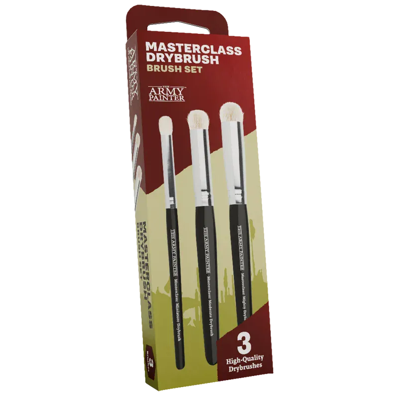 The Army Painter Masterclass Drybrush Set