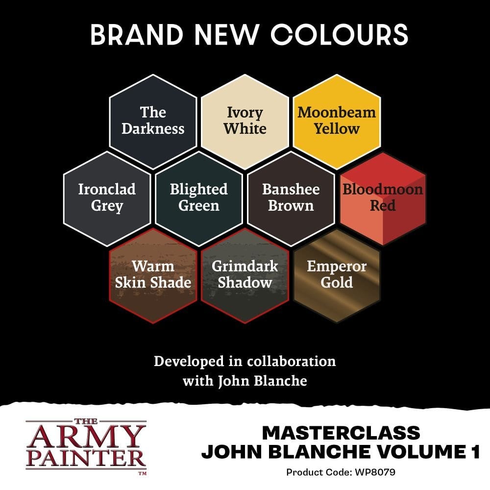 The Army Painter Masterclass: John Blanche Volume 1 Paint Set [WP8079] - Hobbytech Toys