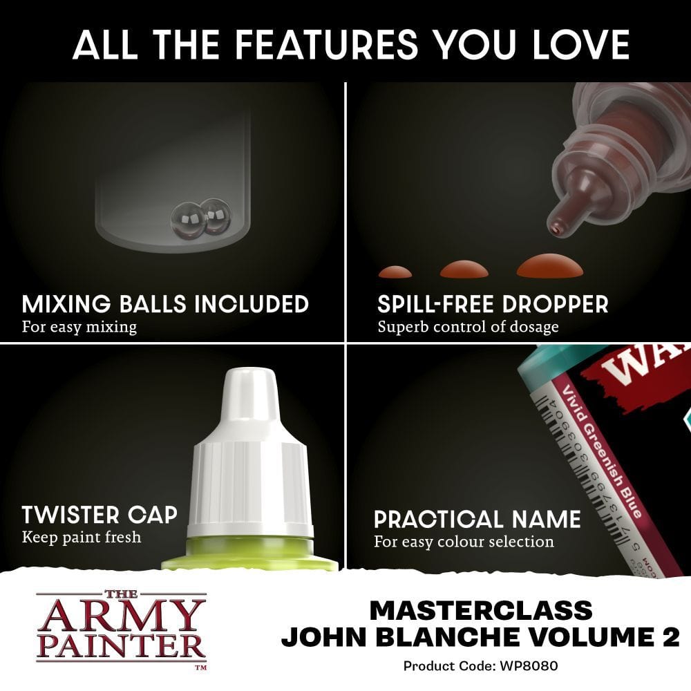 The Army Painter Masterclass: John Blanche Volume 2 Paint Set [WP8080] - Hobbytech Toys