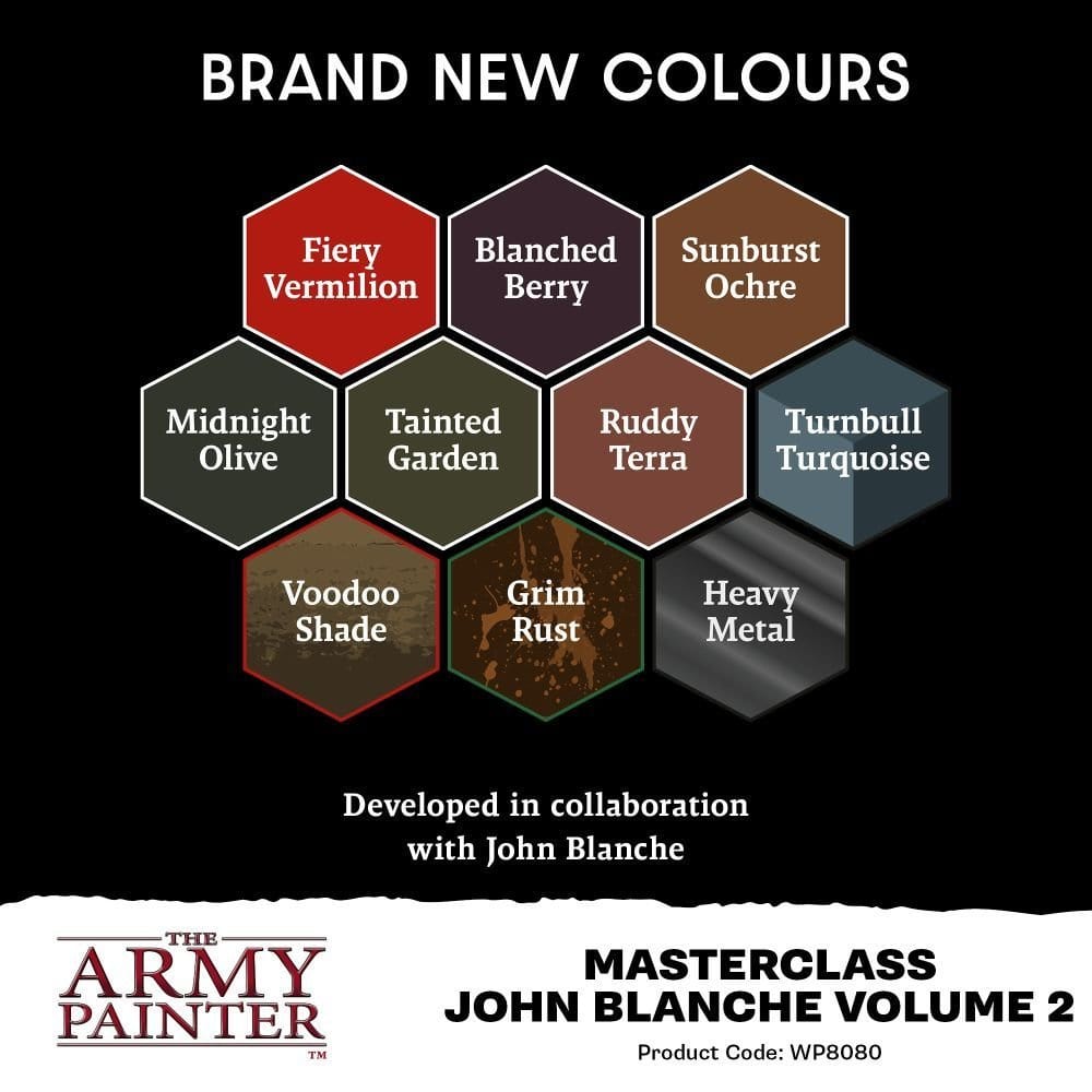 The Army Painter Masterclass: John Blanche Volume 2 Paint Set [WP8080] - Hobbytech Toys
