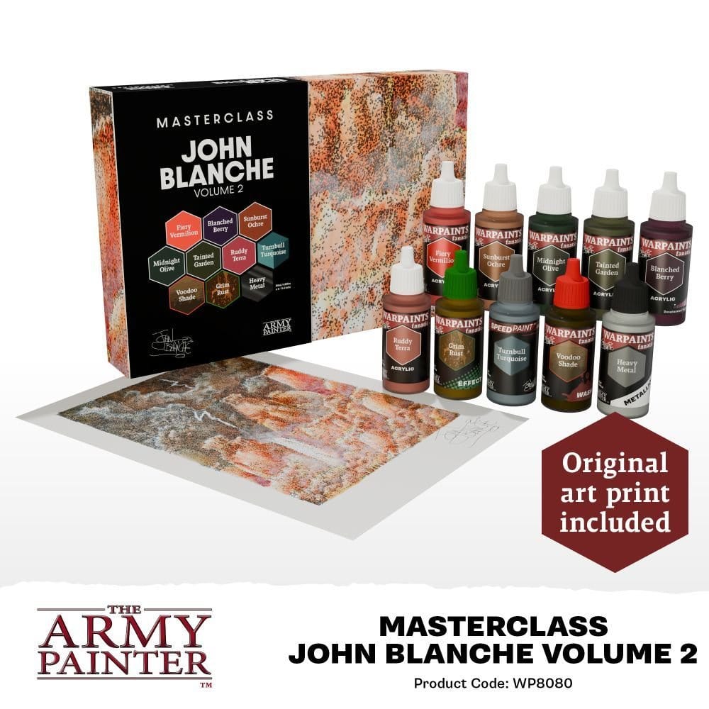 The Army Painter Masterclass: John Blanche Volume 2 Paint Set [WP8080] - Hobbytech Toys