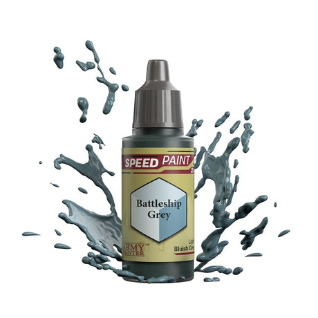 The Army Painter Speedpaint: Battleship Grey - 18ml Acrylic Paint - Hobbytech Toys