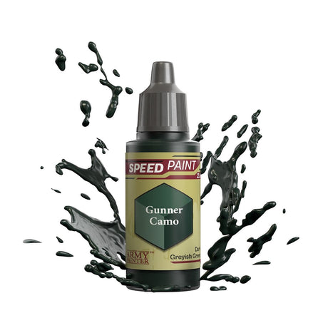 The Army Painter Speedpaint: Gunner Camo - 18ml Acrylic Paint - Hobbytech Toys