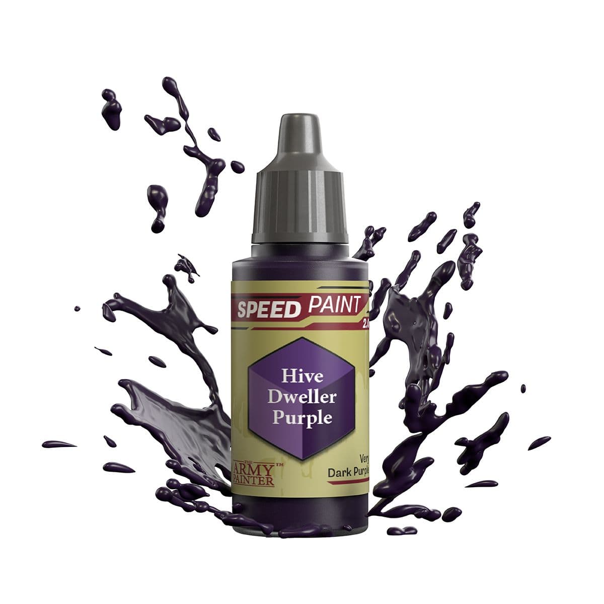 Army Painter WP2018 Speedpaint 2.0 Hive Dweller Purple 18ml Acrylic Paint - Hobbytech Toys