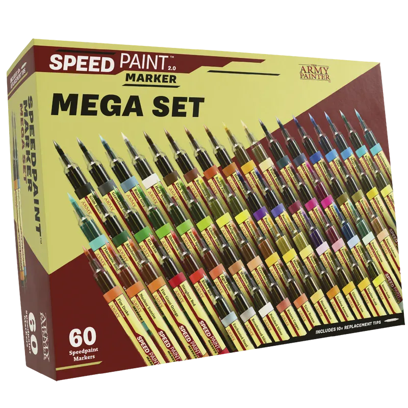 The Army Painter Speedpaint Marker - Mega Set (60 Colours)
