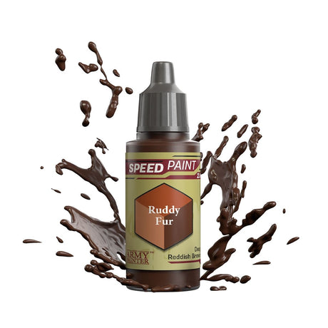 The Army Painter Speedpaint: Ruddy Fur - 18ml Acrylic Paint - Hobbytech Toys
