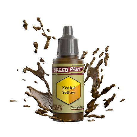 Army Painter WP2013 Speedpaint 2.0 Zealot Yellow 18ml Acrylic Paint - Hobbytech Toys