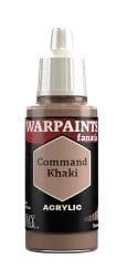 The Army Painter Warpaints Fanatic: Command Khaki - 18ml Acrylic Paint - Hobbytech Toys