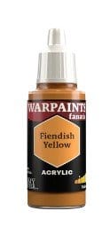 The Army Painter Warpaints Fanatic: Fiendish Yellow - 18ml Acrylic Paint - Hobbytech Toys