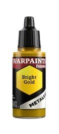 The Army Painter Warpaints Fanatic Metallic: Bright Gold - 18ml Acrylic Paint - Hobbytech Toys