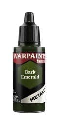The Army Painter Warpaints Fanatic Metallic: Dark Emerald - 18ml Acrylic Paint - Hobbytech Toys