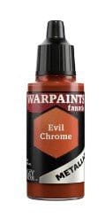 The Army Painter Warpaints Fanatic Metallic: Evil Chrome - 18ml Acrylic Paint - Hobbytech Toys