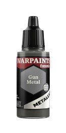 The Army Painter Warpaints Fanatic Metallic: Gun Metal - 18ml Acrylic Paint - Hobbytech Toys