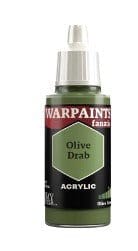 The Army Painter Warpaints Fanatic: Olive Drab - 18ml Acrylic Paint - Hobbytech Toys