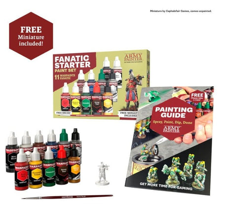 The Army Painter Warpaints Fanatic: Starter Paint Set - Hobbytech Toys