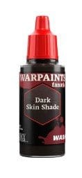 The Army Painter Warpaints Fanatic Wash: Dark Skin Shade - 18ml Acrylic Paint - Hobbytech Toys
