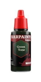 The Army Painter Warpaints Fanatic Wash: Green Tone - 18ml Acrylic Paint - Hobbytech Toys