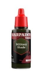 The Army Painter Warpaints Fanatic Wash: Military Shade - 18ml Acrylic Paint - Hobbytech Toys
