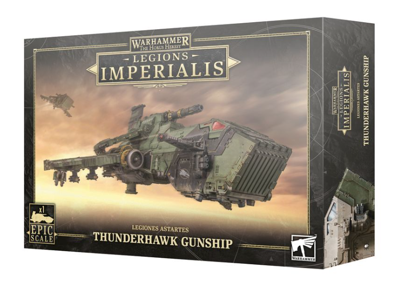 03-40 Legions Imperialis: Astartes Thunderhawk Gunship - Hobbytech Toys