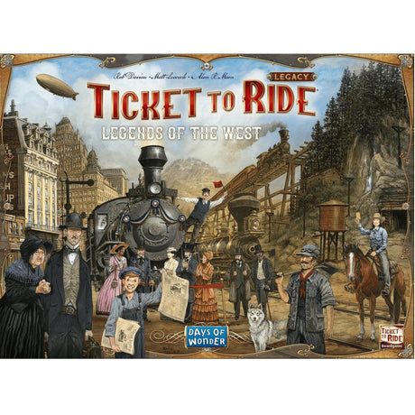 Ticket to Ride Legacy - Legends of the West - Hobbytech Toys