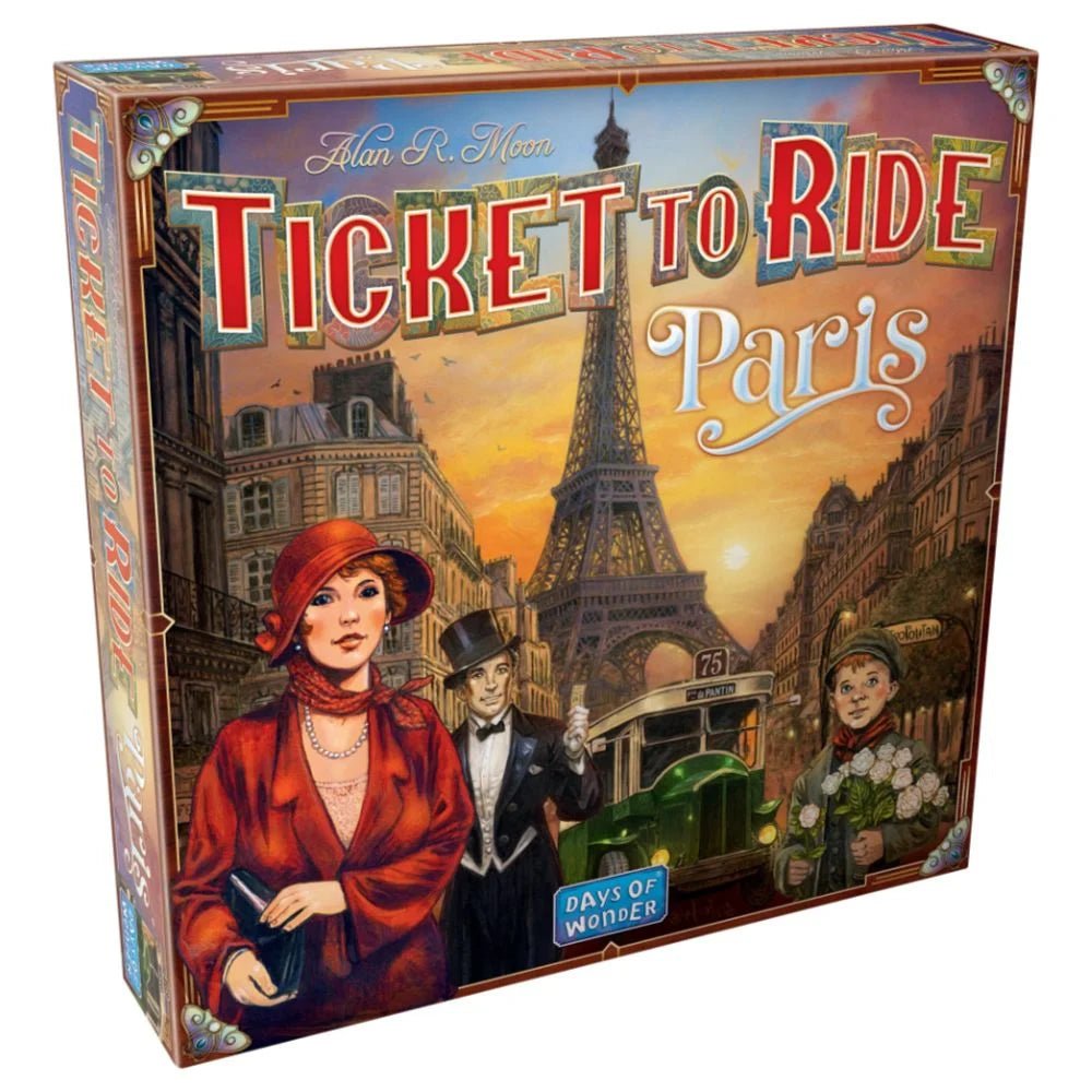 Ticket to Ride Paris Board Game - Hobbytech Toys