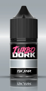 Turbo Dork Tin Star Metallic Acrylic Paint 22ml Bottle - Hobbytech Toys