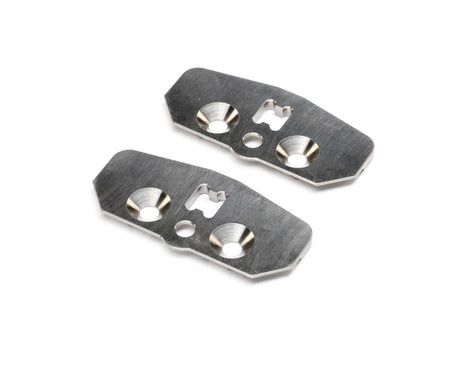 TLR +1 Titanium Adjustable Chassis Skid Plate, 2pcs, 8X 2.0 - genuine TLR product TLR-1228