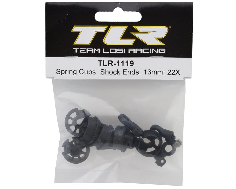 Team Losi Racing TLR-1119 13mm Spring Cups and Shock Ends