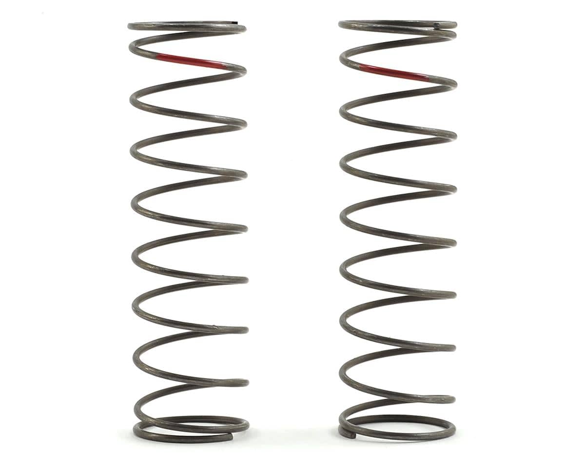 Team Losi Racing TLR344023 16mm EVO Rear Shock Spring Set, Red 3.8 Rate (2)