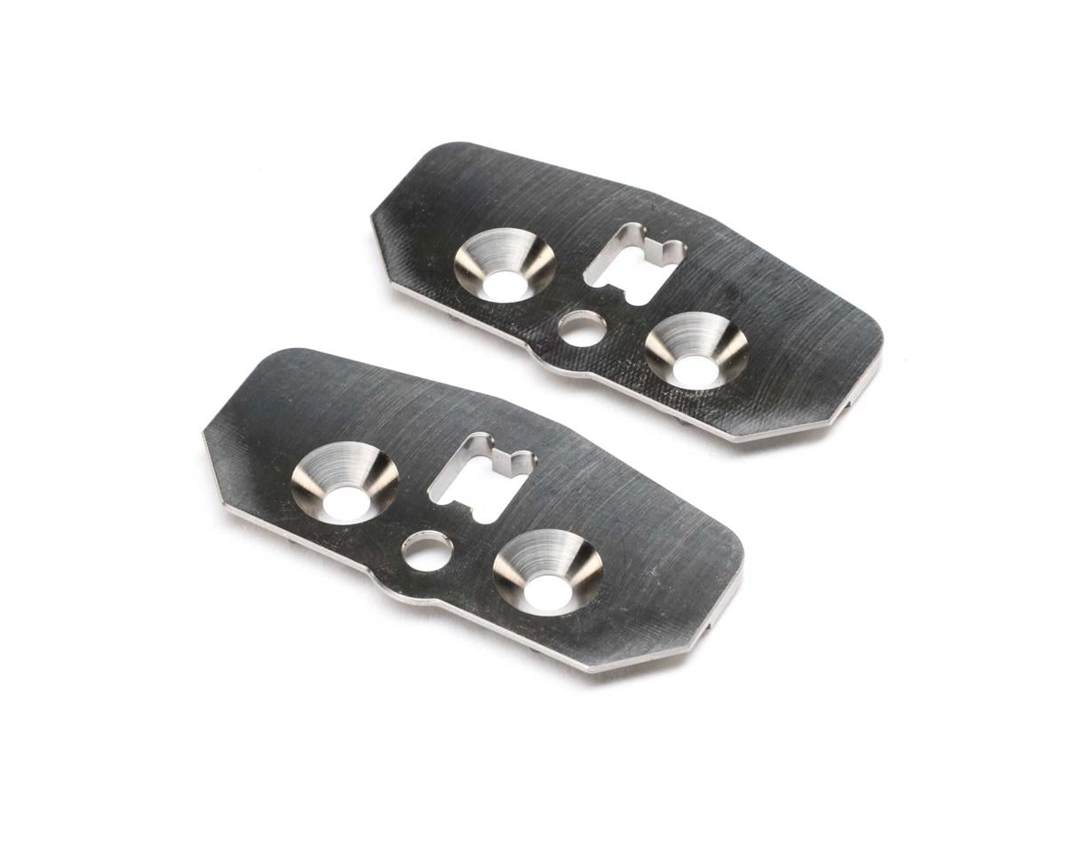 TLR +2 Titanium Adjustable Chassis Skid Plate, 2pcs, 8X 2.0 - genuine TLR product TLR-1225